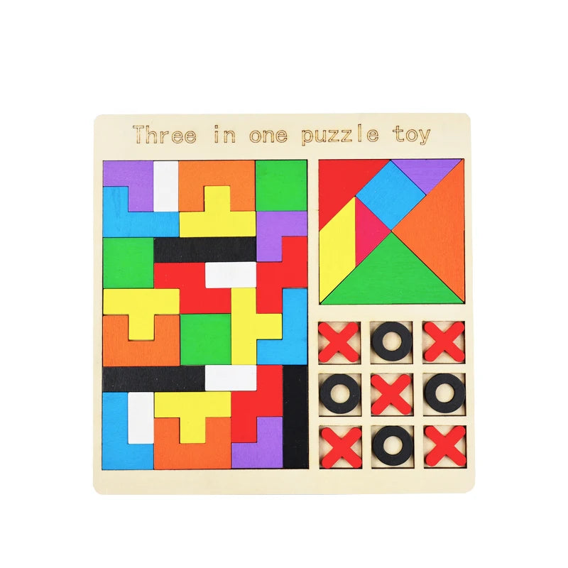 Wooden Puzzle Game for Kids