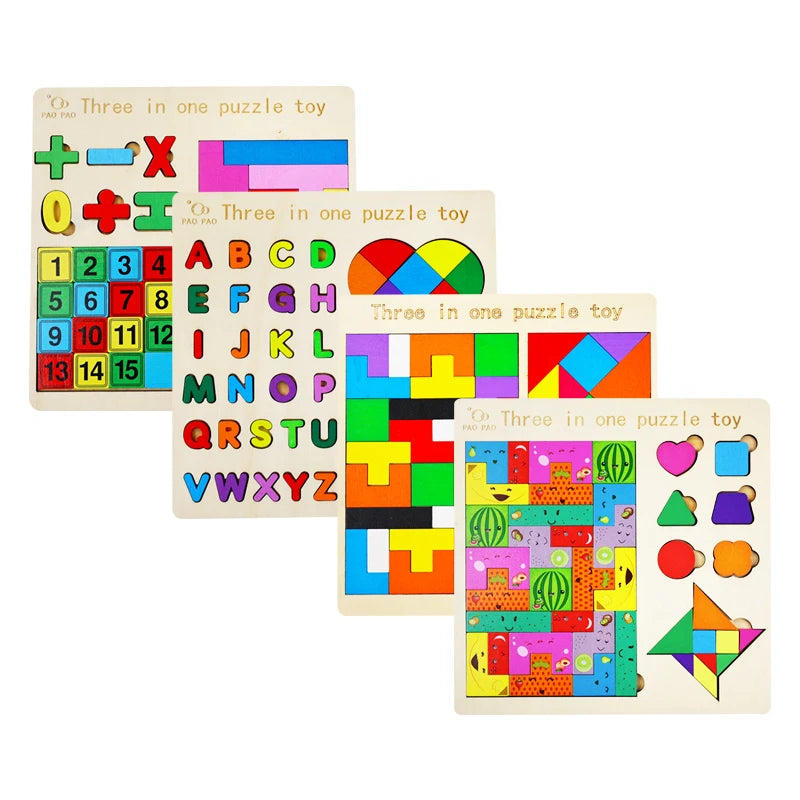 Wooden Puzzle Game for Kids