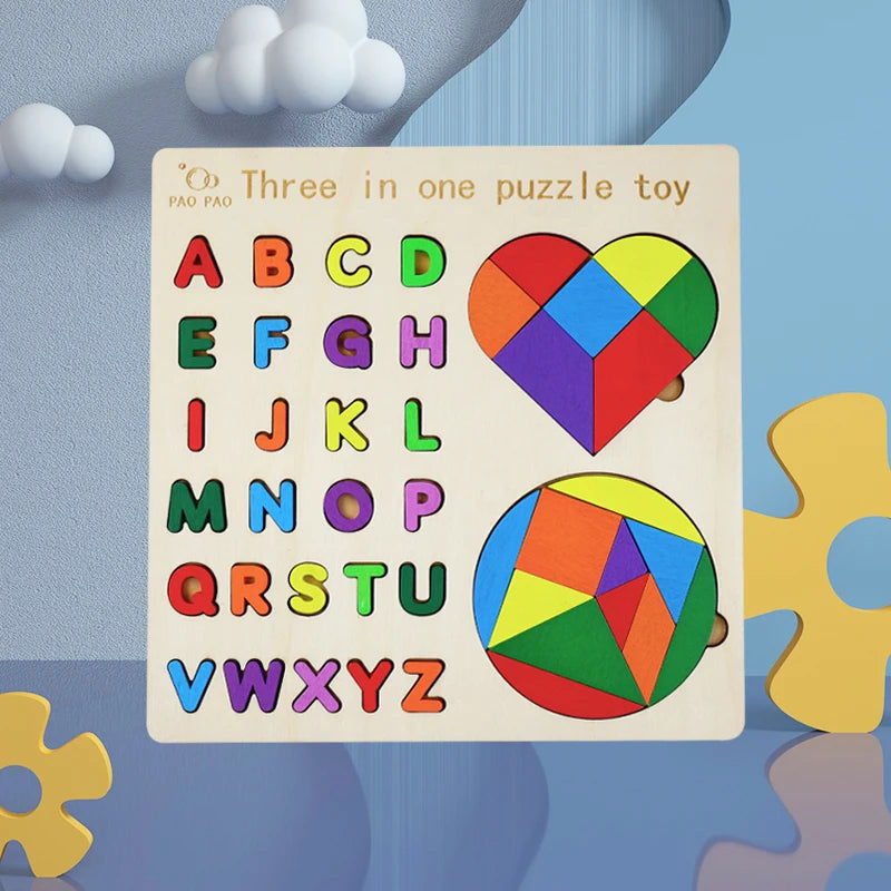 Wooden Puzzle Game for Kids