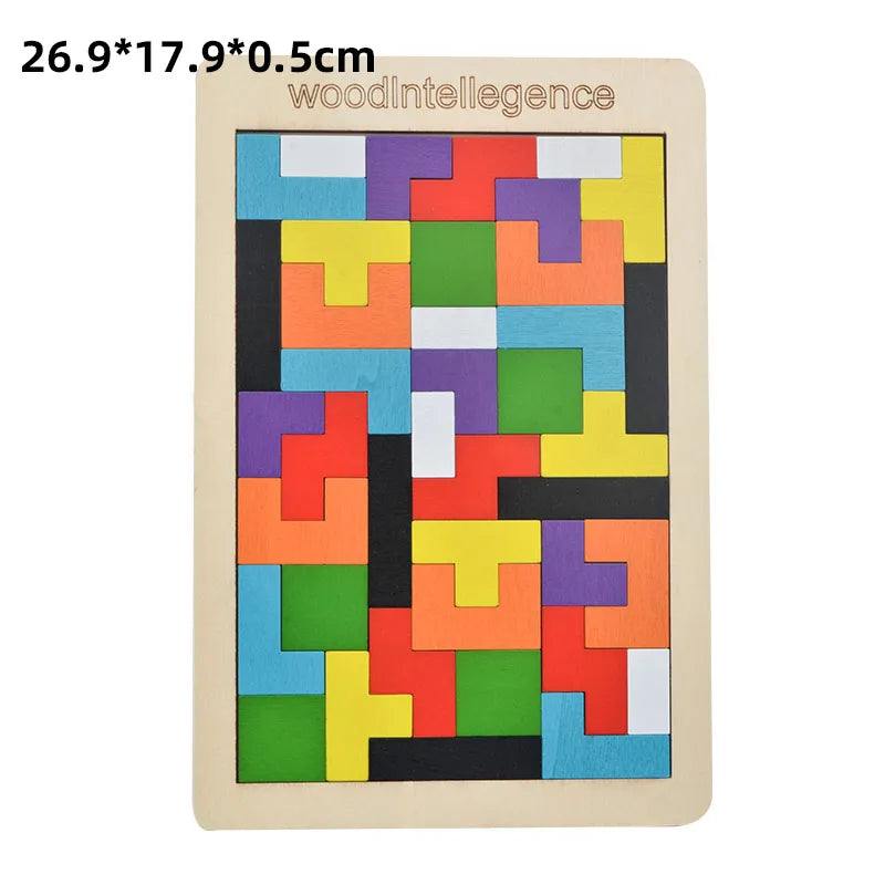 Wooden Puzzle Game for Kids