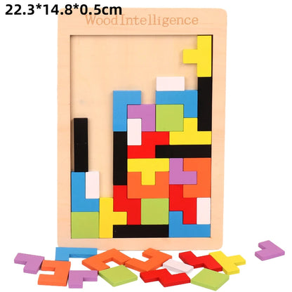 Wooden Puzzle Game for Kids