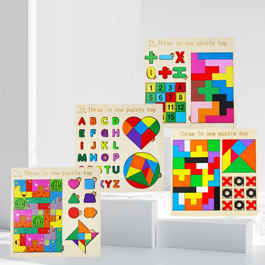 Wooden Puzzle Game for Kids