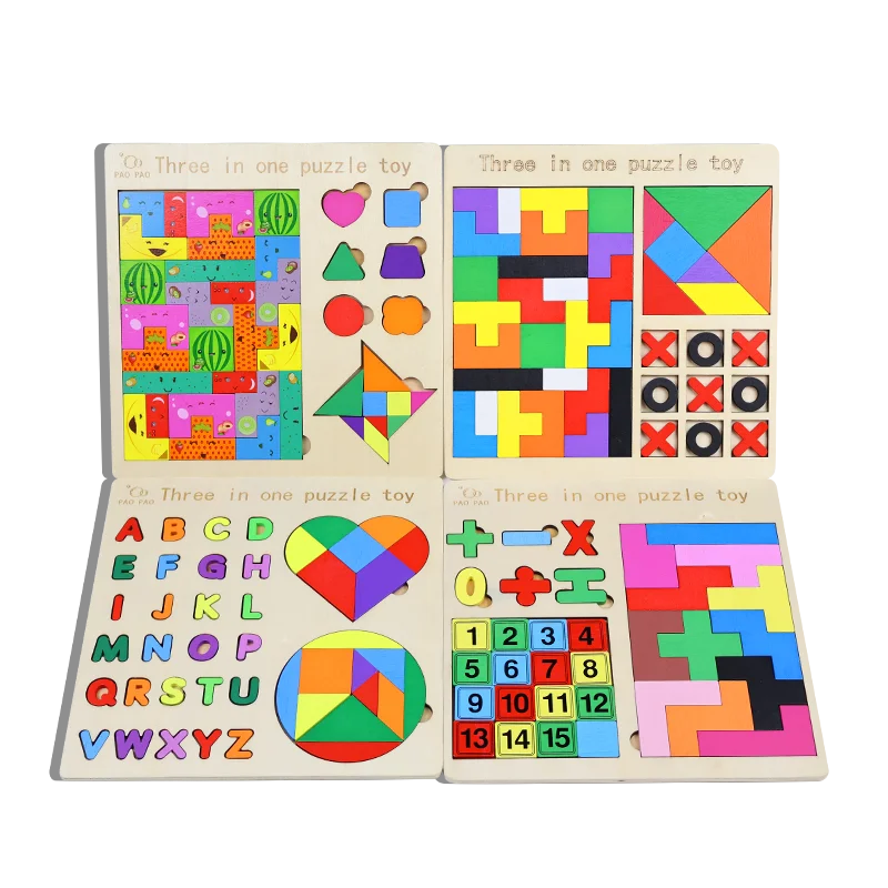 Wooden Puzzle Game for Kids