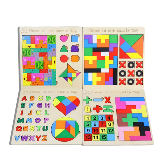 Wooden Puzzle Game for Kids
